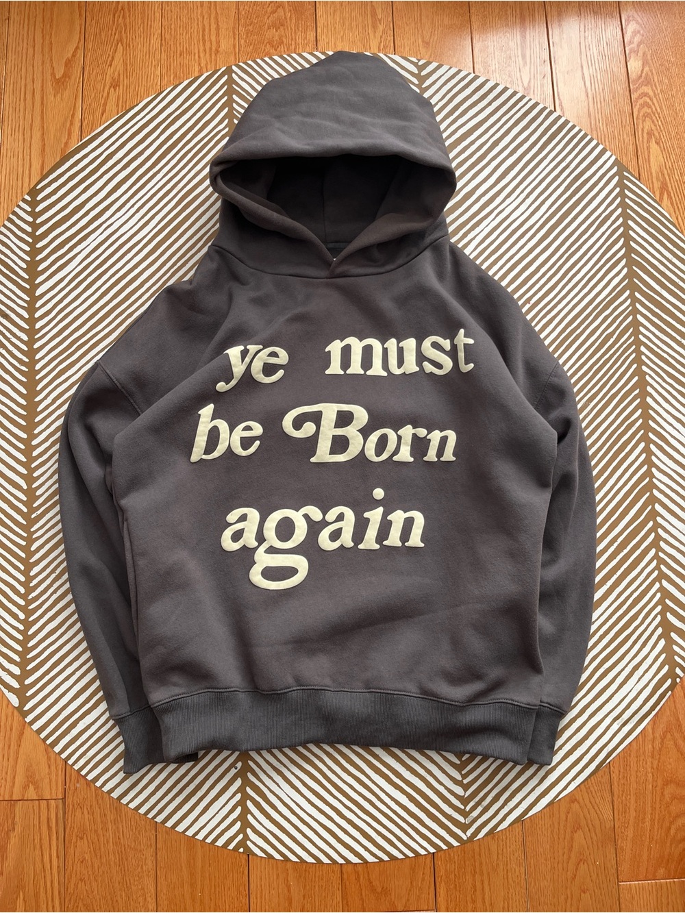 Cactus Plant Flea Market ‘Ye Must Be Born Again’ Hoodie (M)